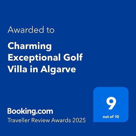 Charming Exceptional Golf Villa In Algarve Distrikt Distrikt Faro Exterior foto